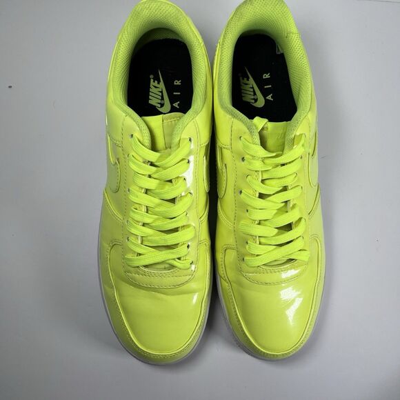 Nike Air Force 1 2017 Volt Lace Up Athletic Shoes Sneakers Men's 9.5 AJ9505-700 - Picture 6 of 8